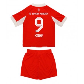 Bayern Munich Harry Kane #9 Hjemmebanetrøje Børn 2025-26 Kortærmet (+ Korte bukser)